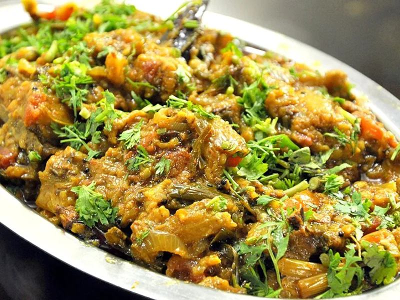Baingan Bharta - Traditional Indian Dish