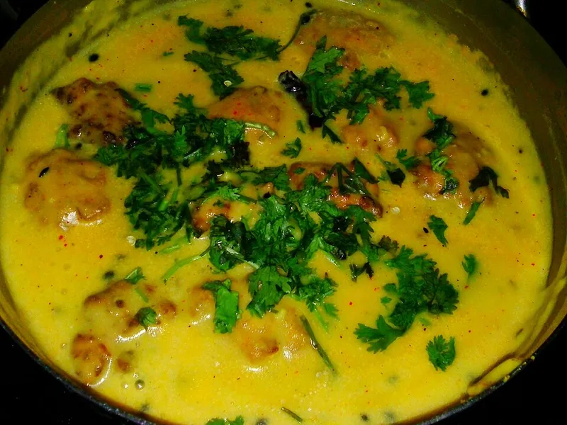 Kadhi Badi - Traditional Indian Dish