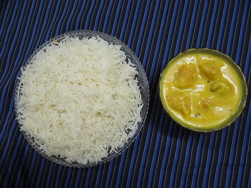 Kadhi Chawal - Traditional Indian Dish