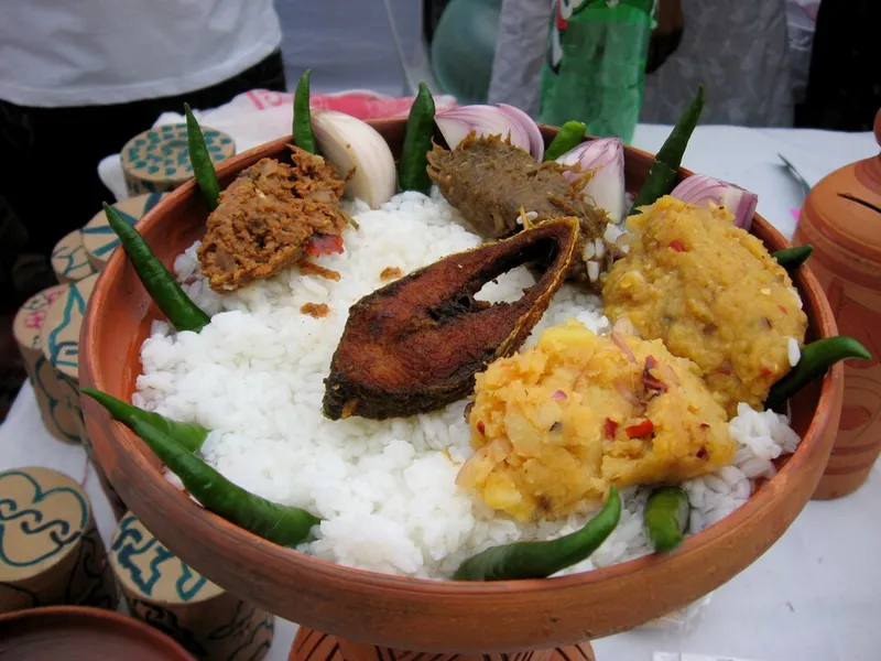 Panta Bhat - Traditional Indian Dish