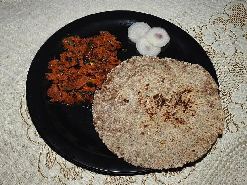 Pithla Bhakri