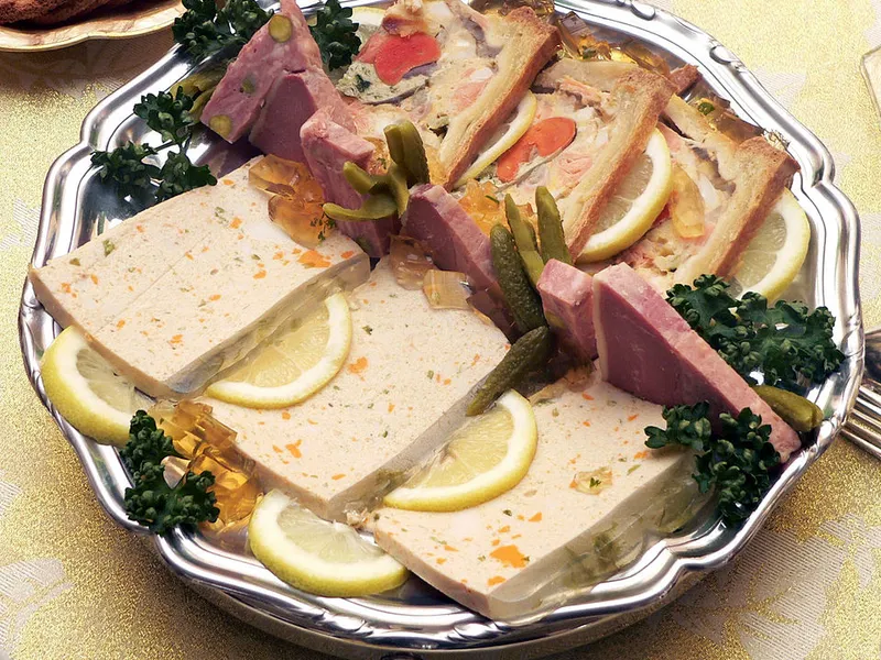 Smoked Pork with Local Herbs - Traditional Indian Dish