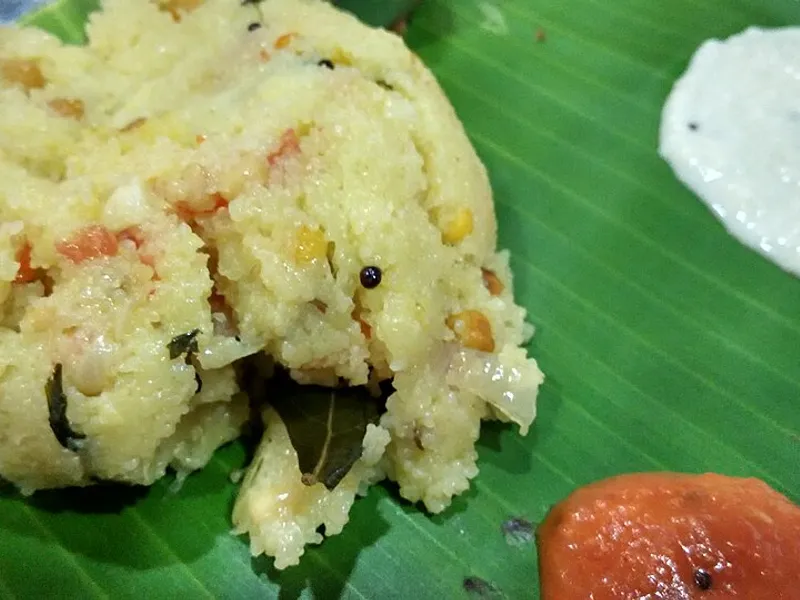 Upma - Traditional Indian Dish